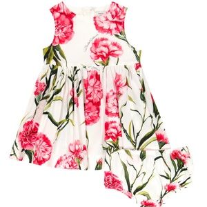 Dolce & Gabbana Carnation Print Sundress